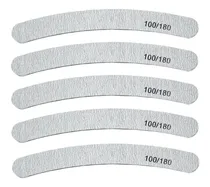 Comprar Limas Manicuria X5 Unidades 100 - 180 Uñas Esculpidas Banana