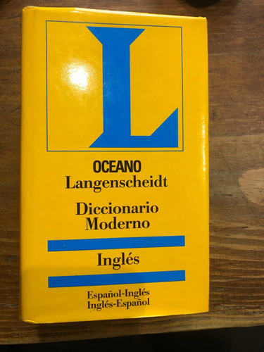 Diccionario Moderno. Ingles Español. Español Inglés. Océano