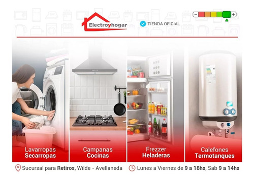 Imagen 5 de 6 de Termotanque Multigas Sherman Tpgp120 120 Litros C/superior