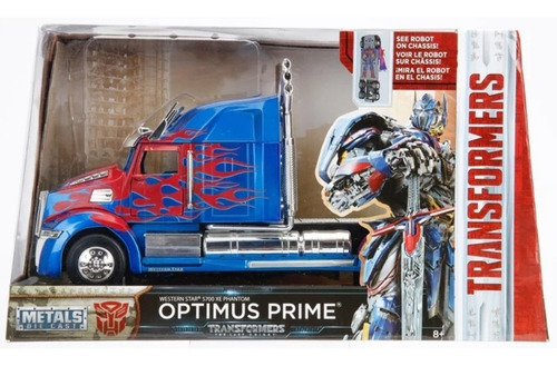 Auto Optimus Prime Western Star 5700 Xe Transformers 1:24