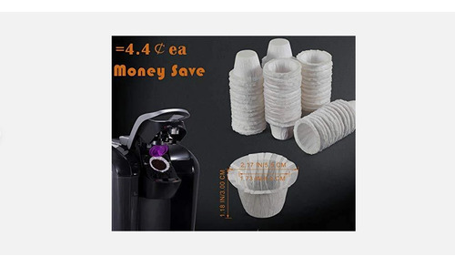Filtros Desechables Pro Mael Compatible Keurig K-cup 360pza Blanco