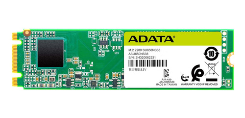 Imagen 1 de 3 de Disco sólido interno Adata Ultimate SU650 ASU650NS38-240GT-C 240GB