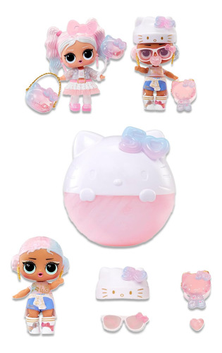 Set De Muñeca Lol Surprise Hello Kitty Para Niñas - Incluye
