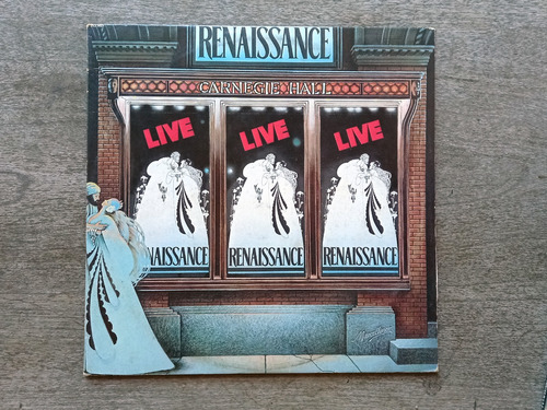 Disco Lp Renaissance - Live At Carnegie Hall (1976) Dobl R15