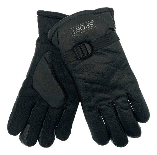 Guantes De Cuero Para Moto Largos Con Chiporro Invierno