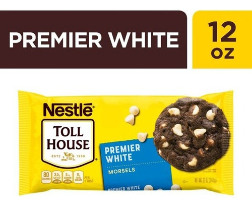 Nestle Toll House Chispas Blancas Premier 340grs.