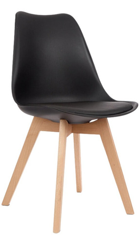 Silla De Comedor  Tulip Eames Acolchonada X 6 Tu Idea