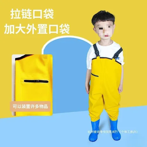Mono De Pesca Impermeable Para Niños, Talla 24