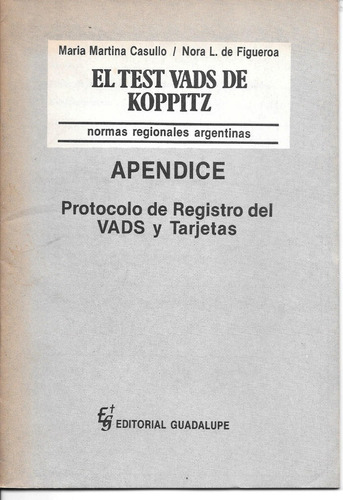 El Test Vands De Koppitz (Usado)