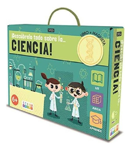 Libro Descubrelo Todo Sobre Ciencia + Maqueta 3d Sassi