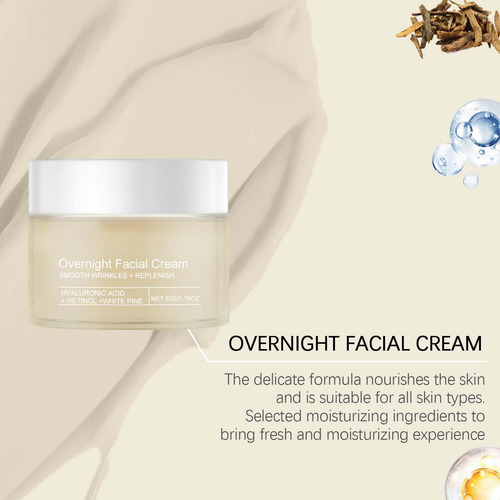 Crema De Noche Hidratante Y Antiarrugas Z Tree Brighte 1005