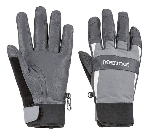 Marmot Guante Primaveral Para Hombre, Pequeño, Gris