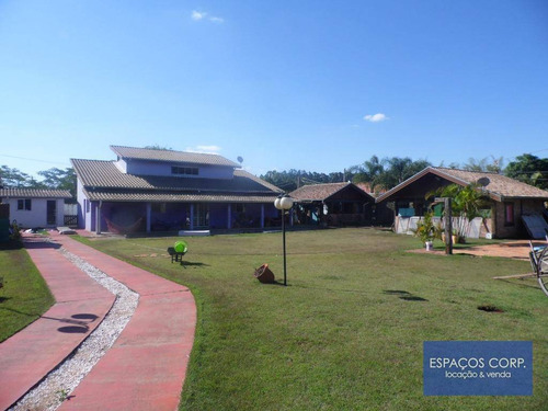 Belíssima Chácara Residencial À Venda, Fazenda Castelo, Condomínio Vitassay, Boituva. - Ch0010