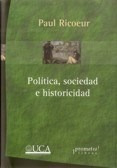 Libro Politica  Sociedad E Historicidad   2 Ed De Paul Ricoe