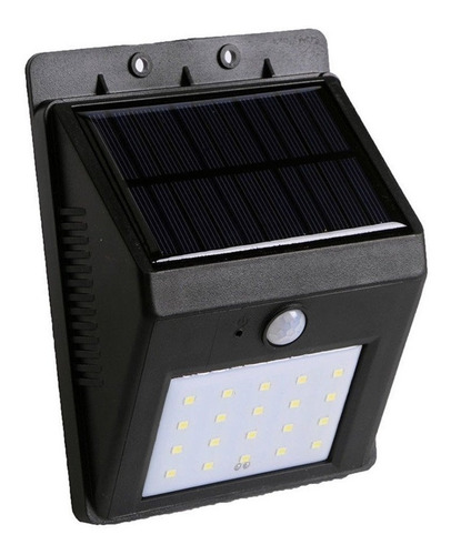 Reflector Led Solar Sin Sensor Movimiento 20 Leds Exterior