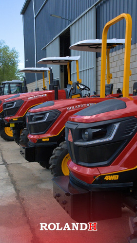 Tractor Roland H 80hp Turbo Doble Traccion Ruedas Agricolas