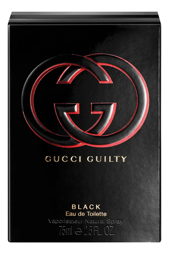 Perfume De Mujer Gucci Guilty Black 75 Ml Edt