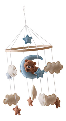 Cuna De Bebés Móvil Fieltro Decoración Colgante