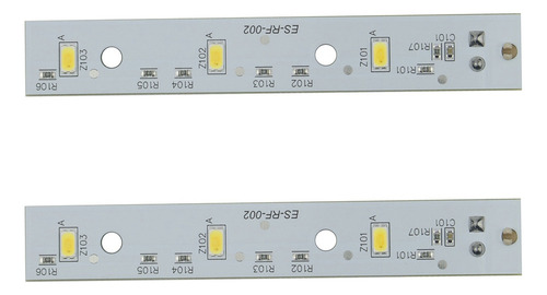 2 Luces Led Wr55x26671 Compatibles Con Refrigeradores Ge Le