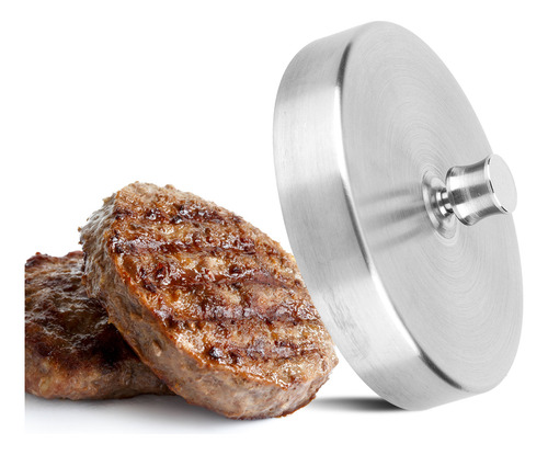 Prensa De Carne Para Hamburguesas De Acero Inoxidable Molde