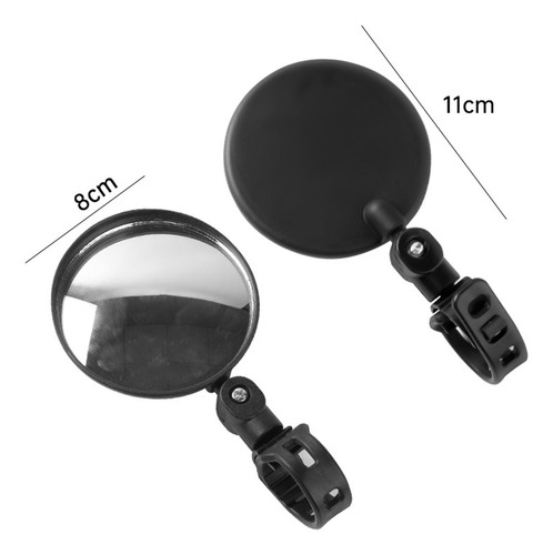 Espejos Para Bicicleta De 2 Piezas, Espejo Convexo, Espejo