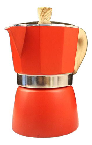 Cafetera Octogonal Moka Espresso De Aluminio (3r)