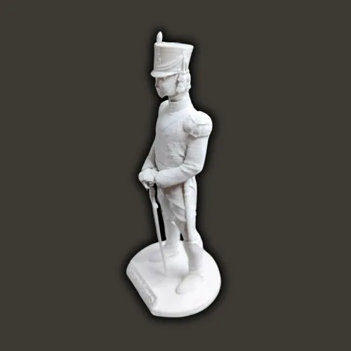 Granadero Mod1, Escala 1/16 (12cm), Color Blanco