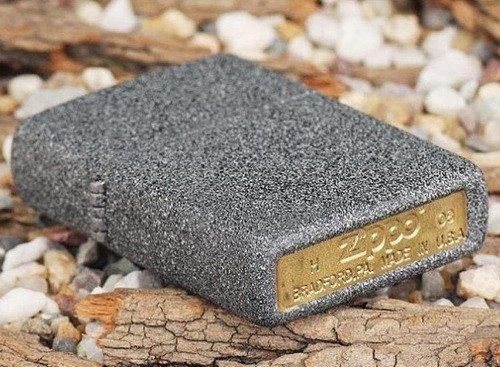 Imagen 2 de 2 de Encendedor Zippo Original Iron Stone Serie 211. Gran Canal.