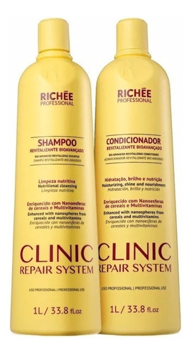 Richée Clinic Repair System Kit Shampoo + Condicionador 2x1l