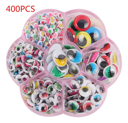 5 Olhos De Segurança Mistos Com Estojo De 400pcs.