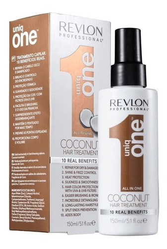 Revlon Uniq One Coconut X150ml Tratamiento 10 En 1 