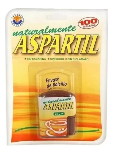 Aspartil® Endulzante X 100 Tabletas | Cero Calorías