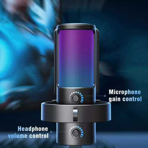 Microfone Fifine Ampligame A8 Plus Novo Modelo Cardioide