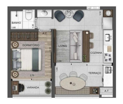 Imagem 17 de 23 de Apartamento À Venda No Bairro Perdizes - São Paulo/sp - O-18520-30848