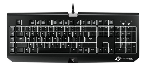 Teclado gamer Razer BlackWidow Ultimate Stealth eSports Edition