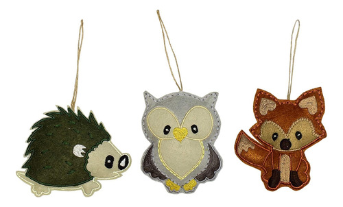 Darware My Forest Friends - Juego De Adornos Navideños (jueg
