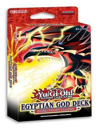 Yugi-oh! Baraja Dioses Egipcios Slifer Dragon Del Cielo-ing