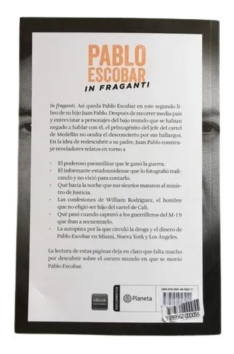 Libro Pablo Escobar In Fraganti