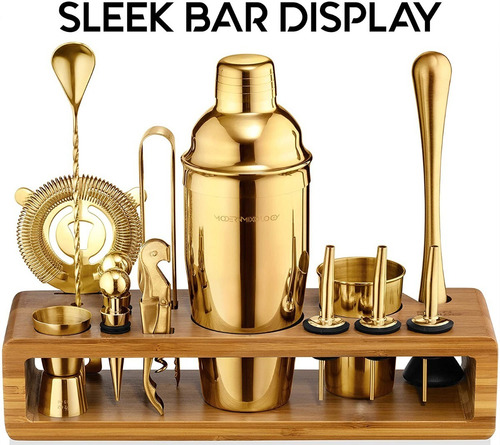 Juego De Coctelera Set De Bartender 23 Pz Modern Mixology D
