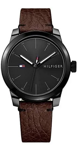 Reloj tommy negro hombre hotsell