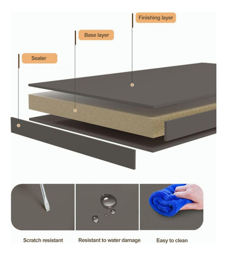 Tocador De Dormitorio Con Cajones Espejo Modernos Led Gris