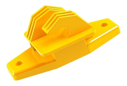 Isolador Tipo W Amarelo Cerca Elétrica - Pacote 150 Unidades