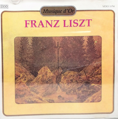 Franz Liszt Musique D' Or Cd 