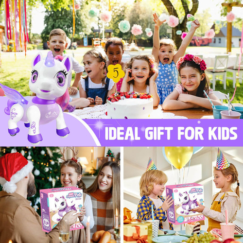 Pony Robot Control Remoto Niñas Regalo Navidad 20