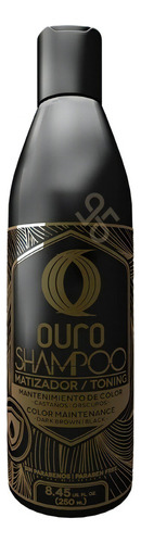 Shampoo Ouro® Matizador Negro 250 Ml