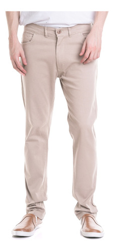 Pantalon Slim De Gabardina- Corte Jean - Colores - B A Jeans