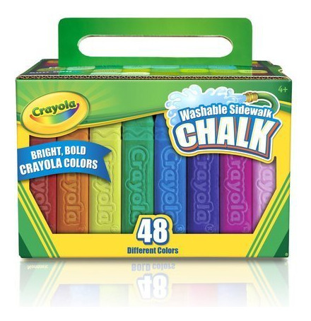 Juego / Play Crayola 48 Count Sidewalk Chalk. Rotulador, Dib