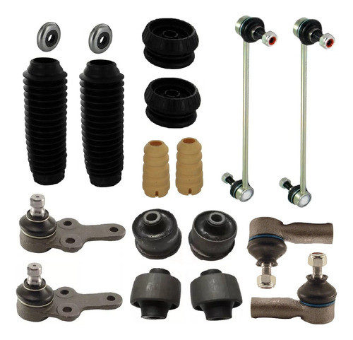 Kit Buchas Suspensão Dianteira Ford Ka 97 98 99 2000 2001 02