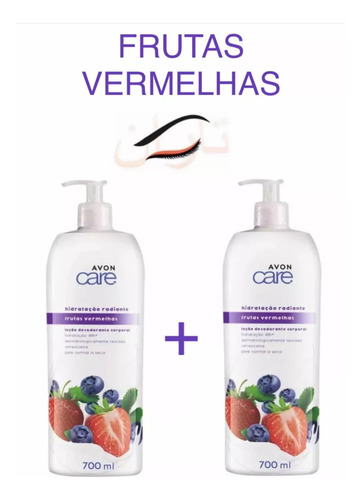 Avon Care 2 Hidratante Corporal Frutas Vermelhas 700ml