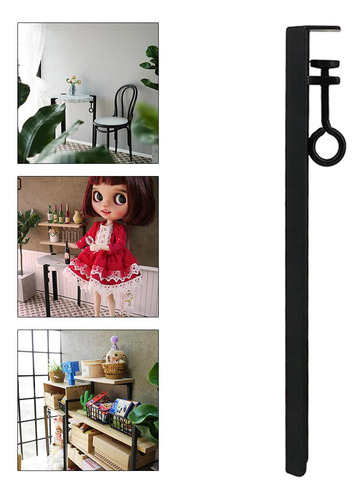 Soporte Ajustable Para Patas Con Abrazadera De Negro